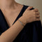 Fred - Force 10 Pavé - Bracelet en acier et manille en or blanc, diamants 58 Facettes DV32294-2