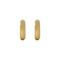 Paire d'anneaux d'oreilles en or jaune 58 Facettes DV34838-1