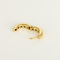 Paire d'anneaux d'oreilles en or jaune 58 Facettes DV34838-1
