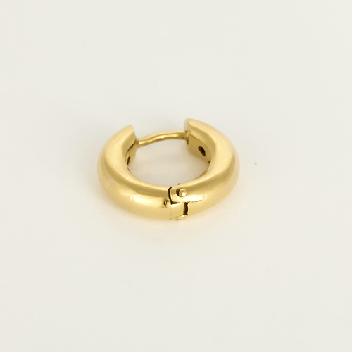 Paire d'anneaux d'oreilles en or jaune 58 Facettes DV34838-1