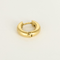 Paire d'anneaux d'oreilles en or jaune 58 Facettes DV34838-1