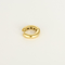Paire d'anneaux d'oreilles en or jaune 58 Facettes DV34838-1