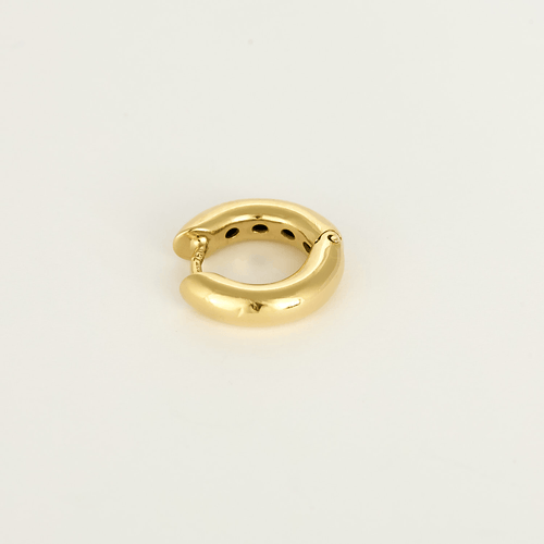 Paire d'anneaux d'oreilles en or jaune 58 Facettes DV34838-1