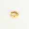 Paire d'anneaux d'oreilles en or jaune 58 Facettes DV34838-1