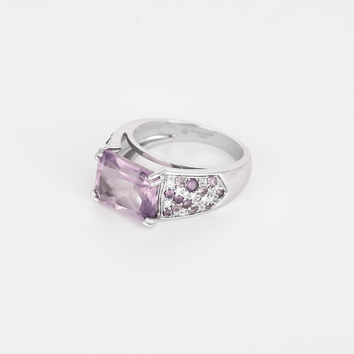 54 Mauboussin - Ma princesse d'amour - or gris et améthystes 58 Facettes DV34550-1