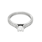 51 Cartier - Solitaire 1895" - Bague platine et diamant 0.58 carat 58 Facettes DV34485-1