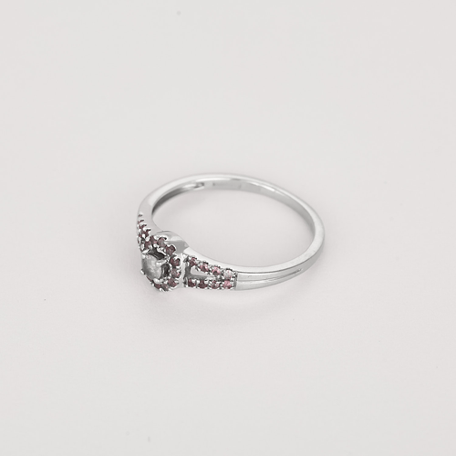 54 Mauboussin Bague Vie, volupté et passion en or gris et saphirs rose 58 Facettes DV34381-1
