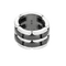 51 Chanel - Ultra - Grand modèle - Bague en or blanc et céramique noire 58 Facettes DV34751-1
