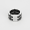51 Chanel - Ultra - Grand modèle - Bague en or blanc et céramique noire 58 Facettes DV34751-1