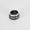 51 Chanel - Ultra - Grand modèle - Bague en or blanc et céramique noire 58 Facettes DV34751-1