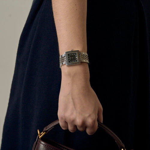 CHAUMET - Style - Montre en acier et index diamantés 58 Facettes DV34030-2