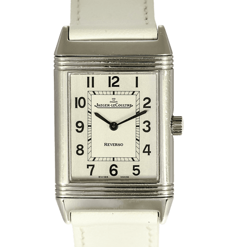 Jaeger-LeCoultre Montre Reverso lady en acier 58 Facettes DV33707-7