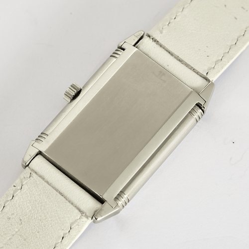 Jaeger-LeCoultre Montre Reverso lady en acier 58 Facettes DV33707-7