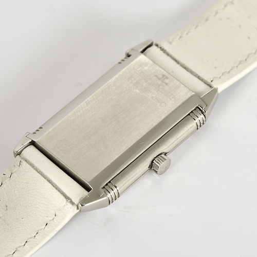 Jaeger-LeCoultre Montre Reverso lady en acier 58 Facettes DV33707-7