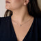 STERN - Collier en or blanc et diamants : 0,20 carat