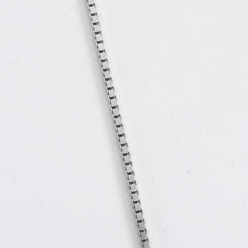 STERN - Collier en or blanc et diamants : 0,20 carat