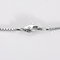 STERN - Collier en or blanc et diamants : 0,20 carat