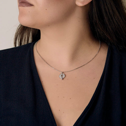 Cartier- Himalia - Collier en or blanc et diamants