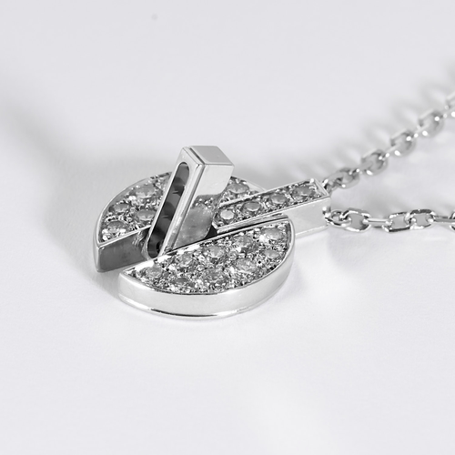 Cartier- Himalia - Collier en or blanc et diamants