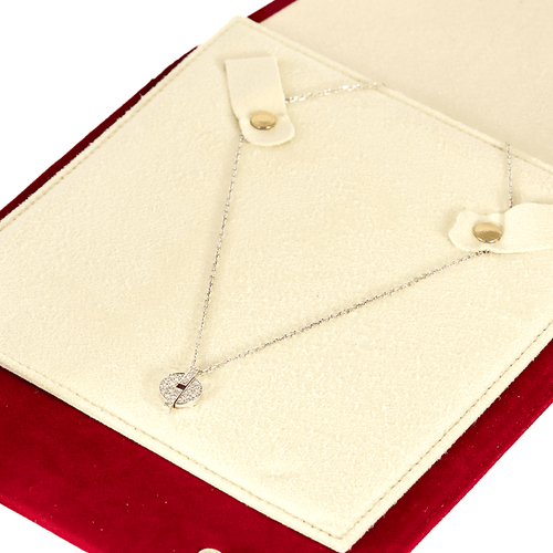 Cartier- Himalia - Collier en or blanc et diamants