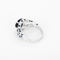 Mauboussin Ni Naive Ni Soumise en or blanc et diamants et en saphir bleu-foncé