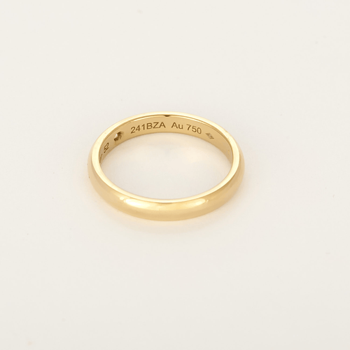 Cartier - Alliance en or jaune et diamant