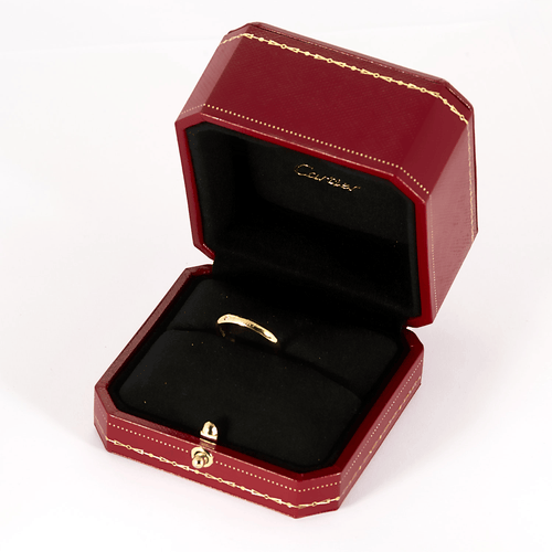 Cartier - Alliance en or jaune et diamant