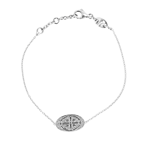 Vanessa Tugendhaf- Bracelet en Or blanc et diamants