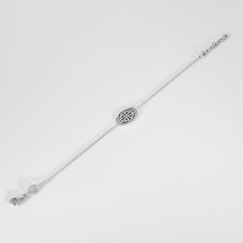 Vanessa Tugendhaf- Bracelet en Or blanc et diamants