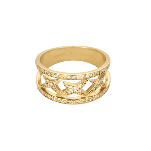 Mauboussin - À jamais mon étoile - Bague en or jaune et diamants : 0,41 carat