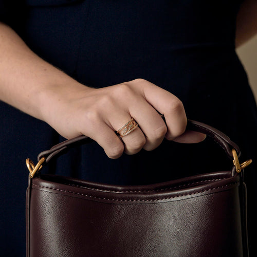 Mauboussin - À jamais mon étoile - Bague en or jaune et diamants : 0,41 carat