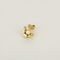 Boucles d'oreilles en or jaune et diamants : 1,10 carat