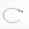 FRED - Force 10 - Moyen Modèle - Bracelet acier, manille or blanc et diamants 58 Facettes DV33563-1