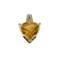 Pendentif en Or blanc 18k Citrine and Diamant 58 Facettes DV34700-4