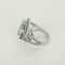 Bague 48 MAUBOUSSIN - Tellement Subtile pour Toi - Bague en Or blanc Aigue marine, Saphirs, Améthystes 58 Facettes DV34517-1
