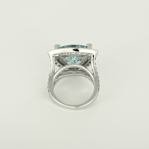 Bague 48 MAUBOUSSIN - Tellement Subtile pour Toi - Bague en Or blanc Aigue marine, Saphirs, Améthystes 58 Facettes DV34517-1