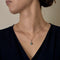 Pendentif en or jaune, or blanc, diamants et topaze 58 Facettes DV34732-7