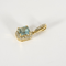 Pendentif en or jaune, or blanc, diamants et topaze 58 Facettes DV34732-7