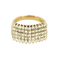 58 Bague deux or et diamants 58 Facettes DV0622-6