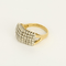 58 Bague deux or et diamants 58 Facettes DV0622-6
