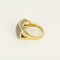 58 Bague deux or et diamants 58 Facettes DV0622-6