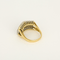 58 Bague deux or et diamants 58 Facettes DV0622-6