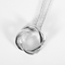 POIRAY - Tresse Petit Modèle - Collier en or blanc et diamants 58 Facettes DV34888-2