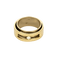 56 Bague jonc en or jaune, or blanc, diamant de taille princesse mobile 58 Facettes DV33869-7
