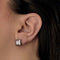 CHOPARD - Happy Diamond - Boucles d'oreilles en or blanc, diamants 58 Facettes DV33831-4