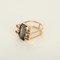 51 Bague en Or jaune 18k Tourmaline 58 Facettes DV35072-1