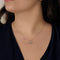 MAUBOUSSIN - Vraiment toi - Collier en or blanc, quartz vert et diamants 58 Facettes DV34658-2