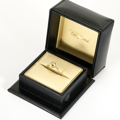52 Chopard - Happy Diamonds - Bague en Or jaune 18k Diamant 58 Facettes DV34726-1