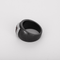 56 GUY LAROCHE - Bague en céramique noire, or blanc, rubis et diamants 58 Facettes DV34830-4