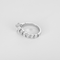 Bague 48 Chanel - Comète Chevron - Elégante Bague en or gris 18K 58 Facettes DV35270-1